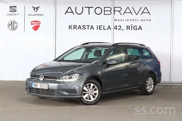 Volkswagen Piedāvājam VW Golf 7 Variant. 1.6 dīzeļa dzinējs. 