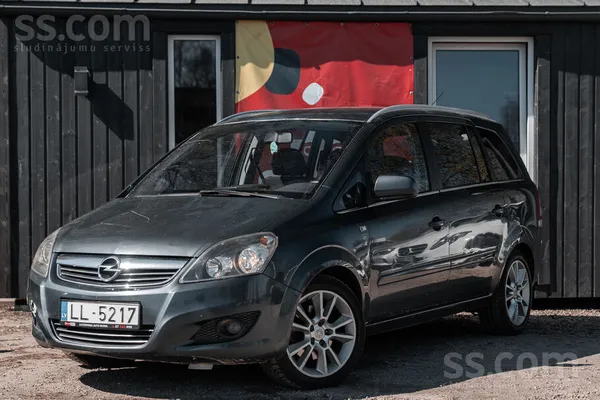 Opel Opel Zafira ar 1.7d, 81kw. 7 vietīgais. Jauna TA