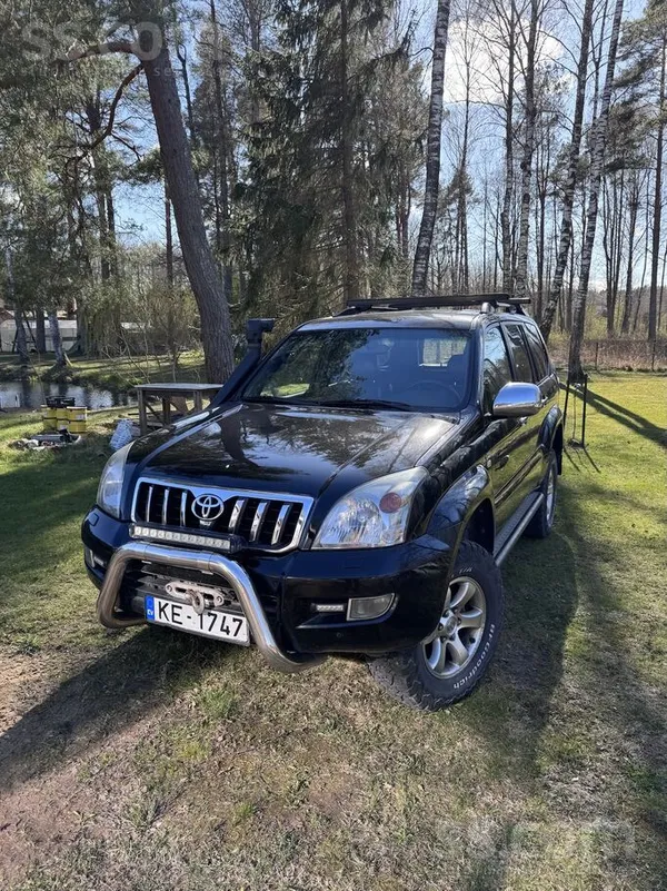 Toyota Ekspedīciju braukšanai sagatavots auto, svaiga ska