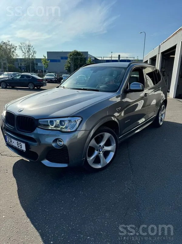 BMW Pārdodu 2014. gada BMW X3 xDrive35d M paka (F25) a