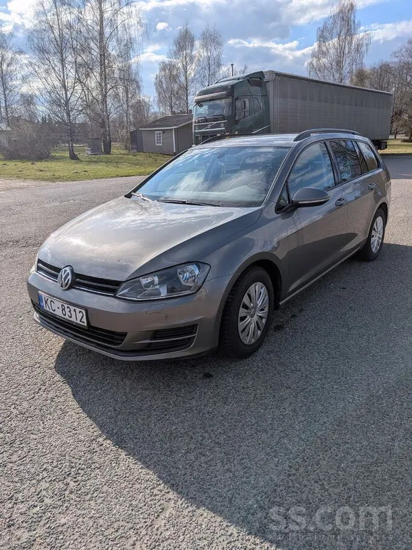 Volkswagen Pārdodu automašīnu Golf 7, pirkts Latvijā, esmu vi