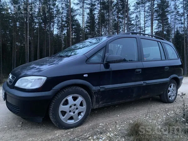 Pārdod septinvietīgu Opel Zafira 2.0d manuāli. Tehniskā apskate līdz 13.05.2