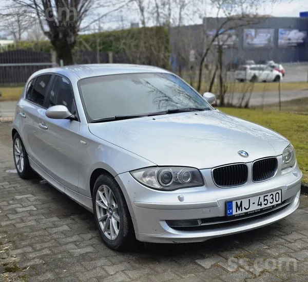 Bmw 120D, 130Kw. Auto ar jaunu tehn. apskati, labā tehniskā un vizuālā stāvo