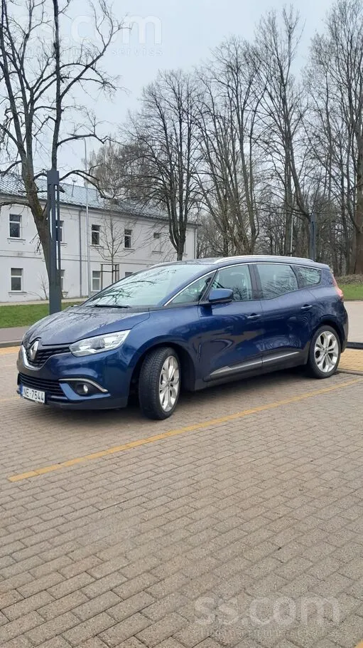 Pārdodu Renault Grand Scenic, automāts, 7 vietas. Latvijā no 2022. gada, te