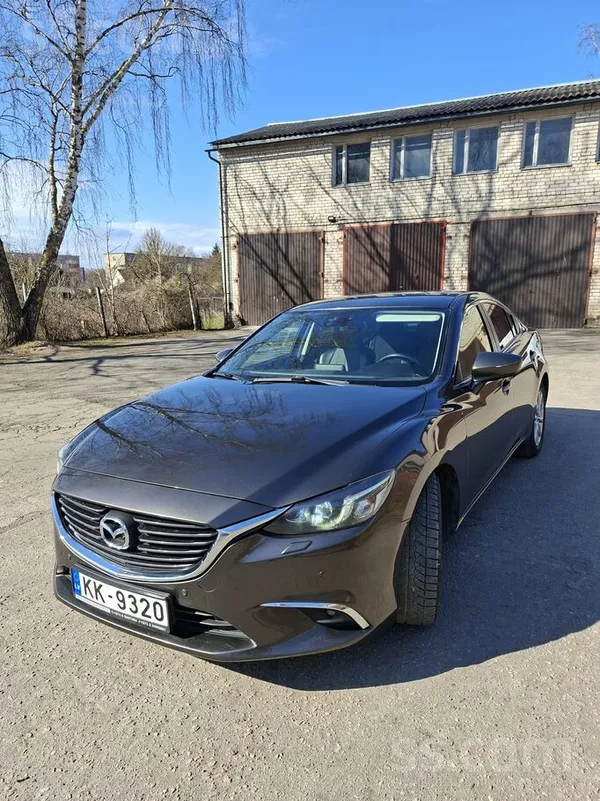 Pārdod Mazda 6, 2016. gada izlaidums, benzīna dzinējs, automātiskā ātrumkārb