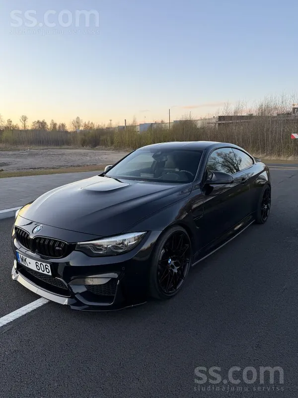 BMW M4 Competition, labā tehniskā un vizuālā stāvoklī, oriģinālais nobraukum
