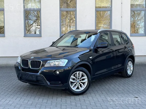 BMW BMW X3 Xdrive20D manuāla ātrumkārba. 