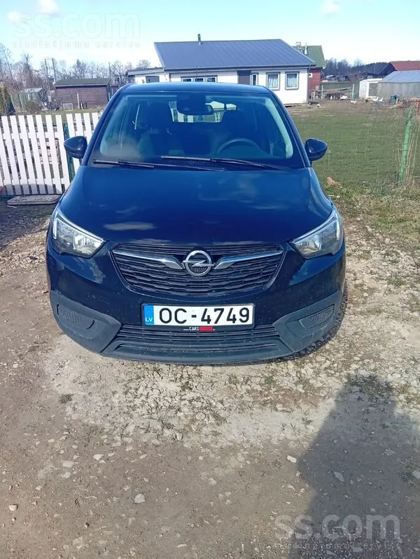 Tirgojas Opel Crossland X 1.2 benzīns 81 kw. Manuāla kārba. Tehniskā skate l