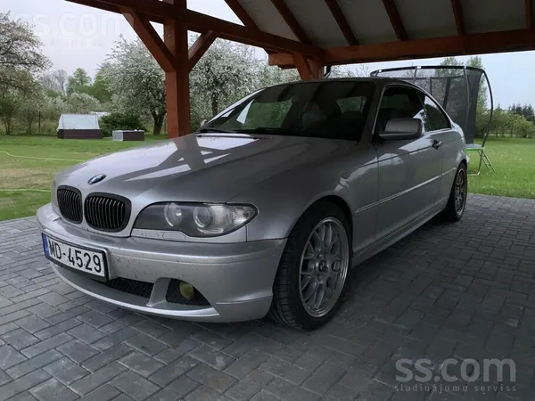 BMW Nesteidzīgi pārdodas 2004. gada e46 kupeja, 110kw 