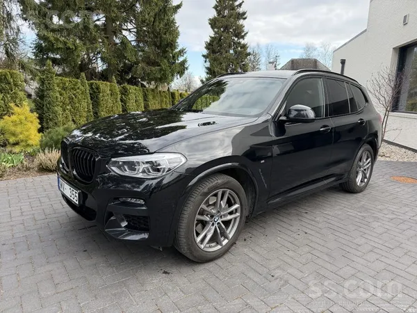 BMW X3 xDrive 20i (G01/ty15), 135 kW Black Sapphire metallic, Vernasca ādas