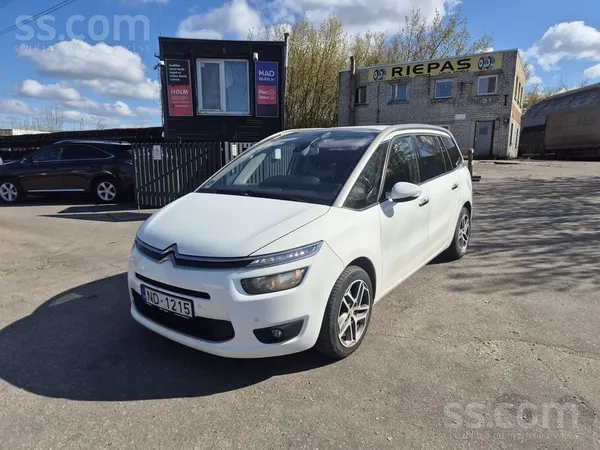 Citroen C4 Picasso 1.6l dīzelis. 85kw
Tehniskā apskate derīga līdz 02.2027