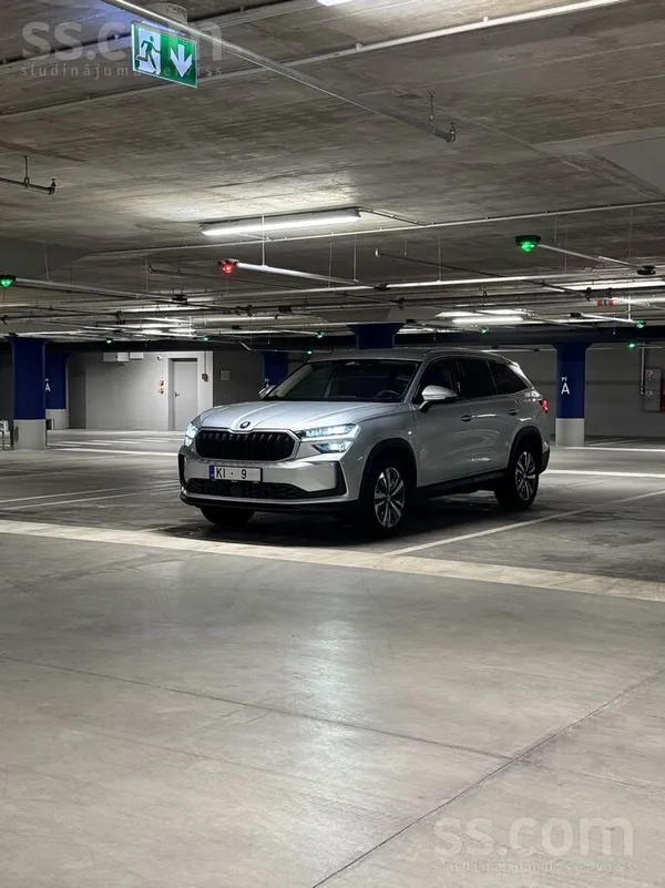 Škoda Kodiaq, 2024.g. , jauna a/m tika iegādāta Latvijā, viens īpašnieks, a/