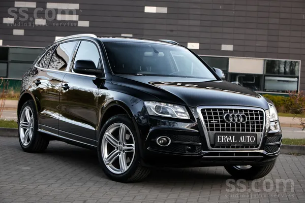 Audi Tikko no Nīderlandes. S-Line Audi Q5, Quattro, 2.0
