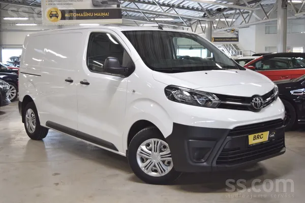 Toyota Proace
2018 g. 
67401 km
2.0l Dīzelis
Mehāniskā
90 Kw (122 Hp)