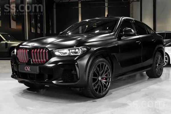 BMW Pārdod BMW X6 Xdrive40D individual Black Vermilion