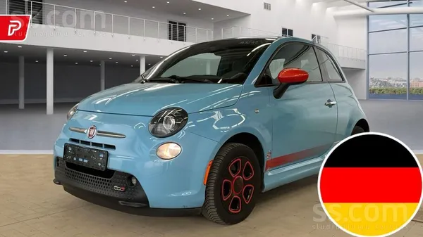 Fiat 500 Electric. "California Sport". Plānotā piegāde Rīgā- 30.05.26

+Ve