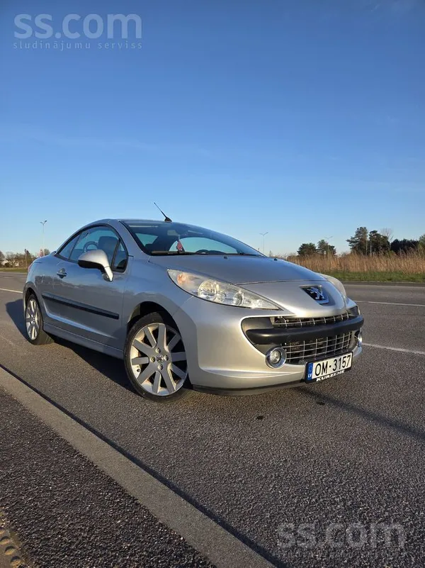 Peugeot Peugeot 207Cc kabriolets tiko ieceļojis no Nīderla