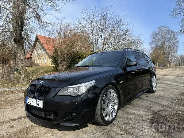 BMW E61 525d, M pack, facelift, 145kw, ievests no Vāci
