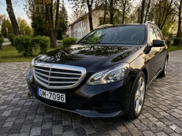 MB E200 2.2cdi 100kw. Jauna tehniskā apskate. Auto labā tehniskā un vizuāla