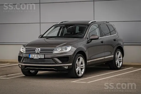 VW Touareg 3.0 4Motion dīzelis 193kw, Automāts.
193 kW / 262 ZS - Automā