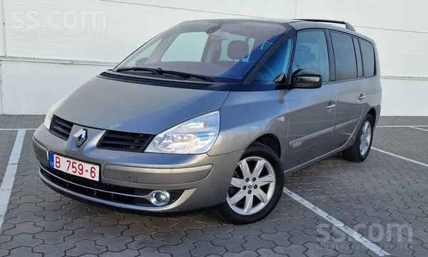 Grand Espace. 7 vietas. 2.0dci. Tikko ievests. Auto ir pilnigi parbaudits un