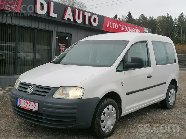 Volkswagen Tikko no Vācijas. VW Caddy Life 2.0/51 kW, ekonomi