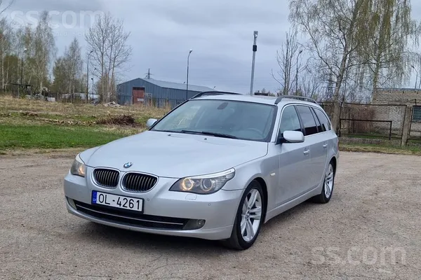 BMW Pārdodam koptu un elegantu BMW 525d, E61, 2007.gad