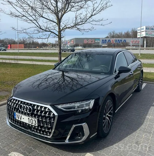 Audi A8L 60 Tfsi e (462Hp) Plug-in Hybrid, quattro, pilnākais aprīkojums.