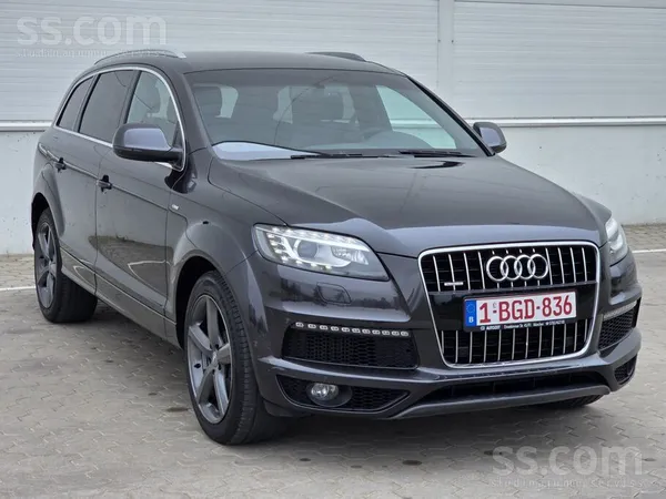 Audi Tikko ievests no Beļģijas, Audi Q 7 , Quatrro, 180