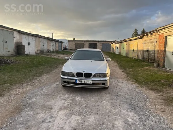 Pārdodu BMW 530d dīzelis ar mehānisko ātrumkārbu. Uzstādīta turbīna no 160Kw