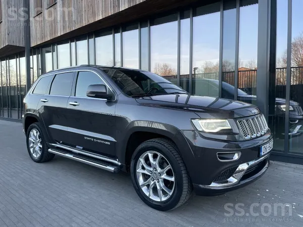 Jeep Grand Cherokee Summit 3.0 Crdi-140 kW-190 zs, Automāts (Pilnākā komplek