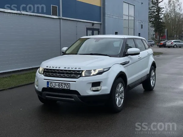 Tikko no Vācijas. 
Range Rover Evoque, 2.2 dīzelis, 110 kW. 
Auto piereģis