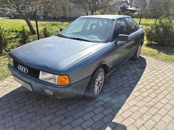 Pārdod audi 80, 1.6 td ar jaunu TA