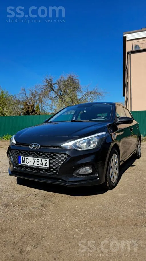 Pārdodu Hyundai i20 2019. gada teicamā tehniskā stāvoklī. Pirkta jauna Latvi