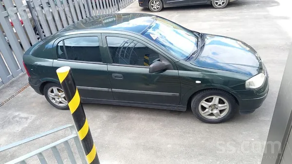 Pārdodu Opel Astra, ar tehnisko apskati lidz 16 janvarim, nomaksatiem nodokl