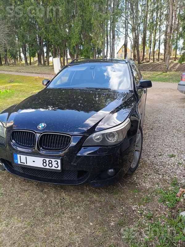 BMW E61, 120kw+čips, bez pneimo, +vads nomainīts