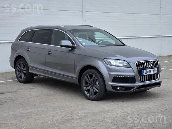 Audi Tikko ievest no Francijas , Audi Q 7 , Quatrro, 17