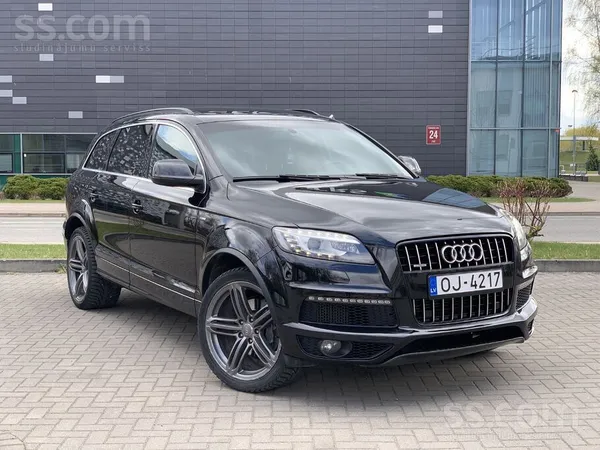 Audi Audi Q7 S-Line Facelift 3.0 dīzelis 176kw 7vietas,
