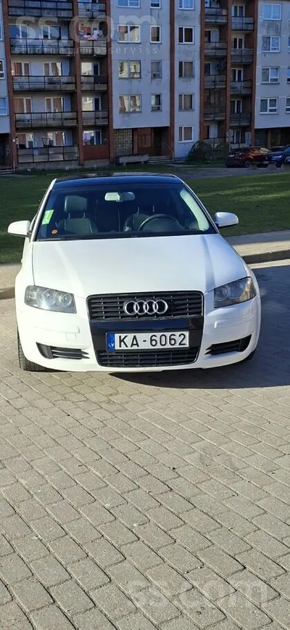 Audi Pārdodu koptu un vizuāli izteiksmīgu Audi A3. Auto