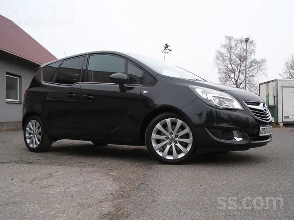 Opel Tikko no Beļģijas. Opel Meriva. Automāts. Labais 1