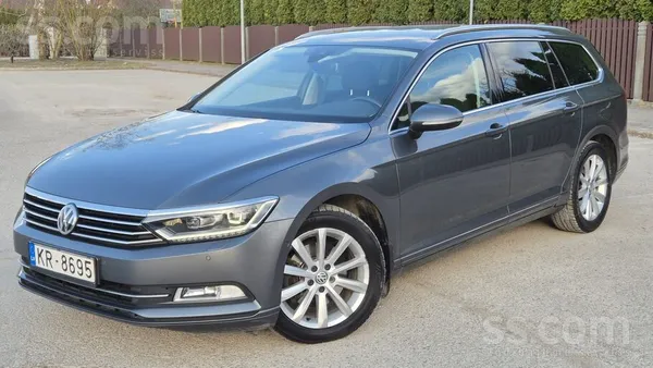 Volkswagen Labi kopts un uzturēts Passat. Adaptīvās gaismas (