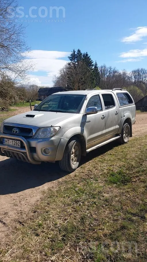 Pārdod Hilux
Tehniski labā stāvoklī, ir vizuāli defektiņi.