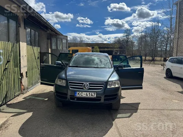 Volkswagen Pārdošanā VW Touareg, bez pneimo. Kā jau 20 gadus 