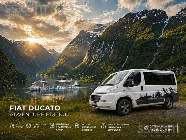 Fiat Fiat Ducato ir viena no populārākajām bāzēm visu v