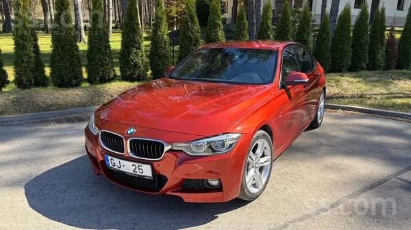 Pārdodu koptu BMW 320i elegantā Orange Sunset krāsā. M-design pakotne - sēde