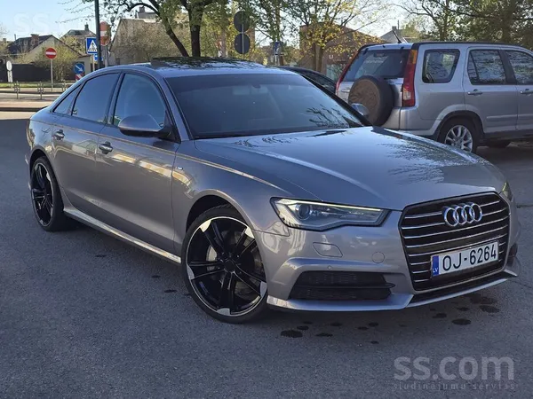 Продаю хорошую и ухоженную машину, Audi A6 Sline limousine 185kW, машина вся