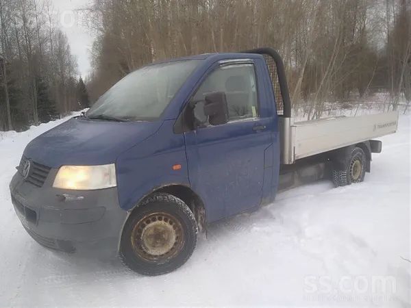 Volkswagen transporter T5 ar alumīnija kravaskasti. Nevajag vinjeti jo pilna