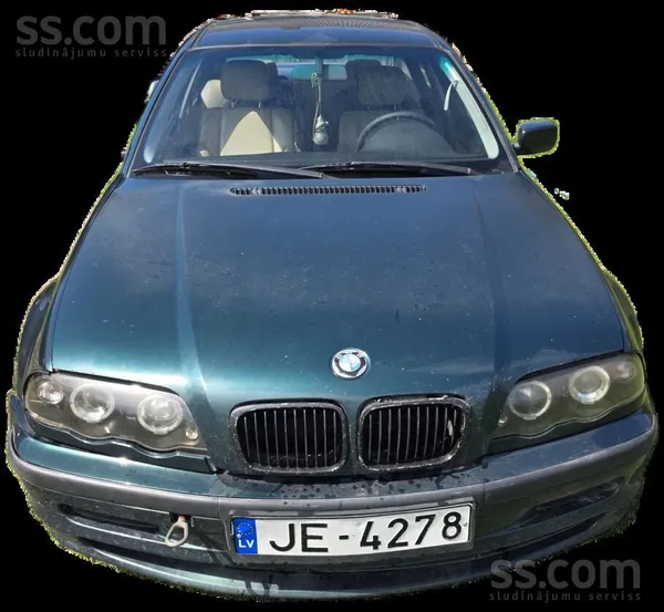 Pārdod BMW 320, 2.0 dīzelis. Bez apskates vainas var redzēt slimības lapā, š