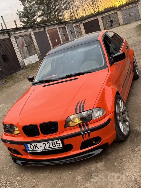 BMW Pardodu savu nepabeigtu projektu e46 