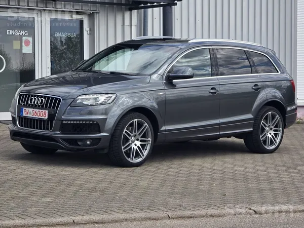Audi Audi Q7 3.0 Tdi Quattro S-Line Plus, 8At, Panorāma